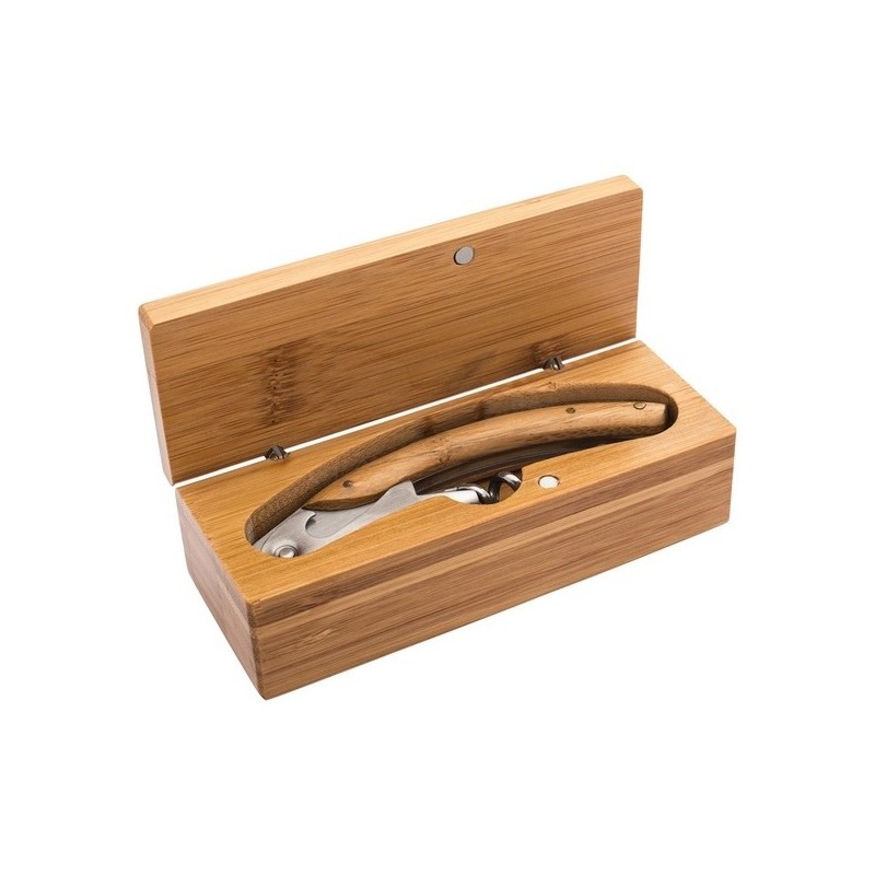 Limonadier en bambou dans un coffret