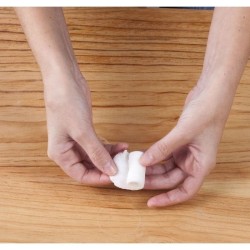 Lingettes compactées