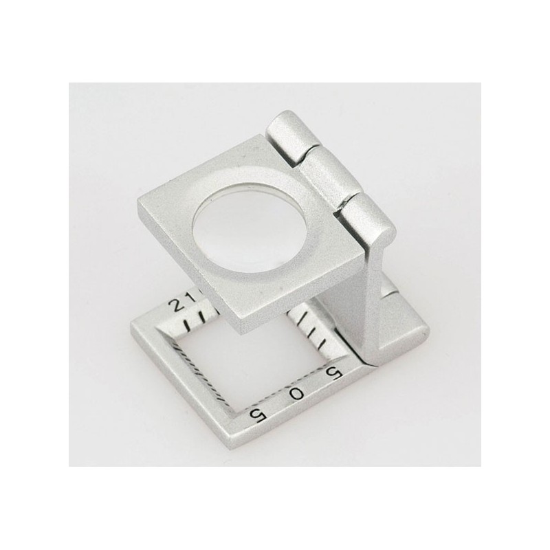 Loupe Compte-fils x10 en métal