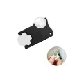 Porte-jeton pour caddie avec loupe