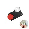 Porte-jeton pour caddie avec loupe