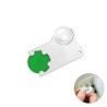 Porte-jeton pour caddie avec loupe