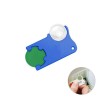 Porte-jeton pour caddie avec loupe