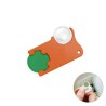 Porte-jeton pour caddie avec loupe