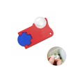 Porte-jeton pour caddie avec loupe