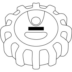 Lampe warning "Motorway"