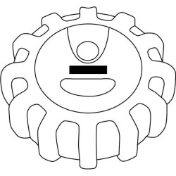 Lampe warning "Motorway"