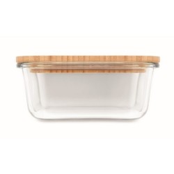 Lunchbox en verre et bambou
