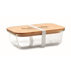 Lunchbox en verre et bambou