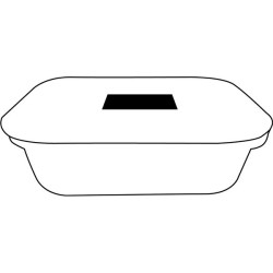 Grande lunchbox en verre 100cl