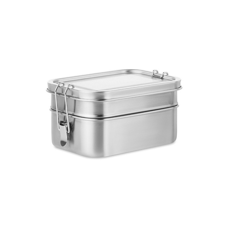 Boîte à lunch en acier inox.