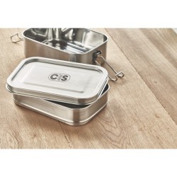 Boîte à lunch en acier inox.