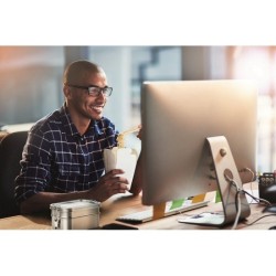 Boîte à lunch en acier inox.