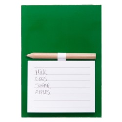 Bloc-notes aimanté pour liste de courses