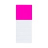 Bloc-notes magnétique coloré