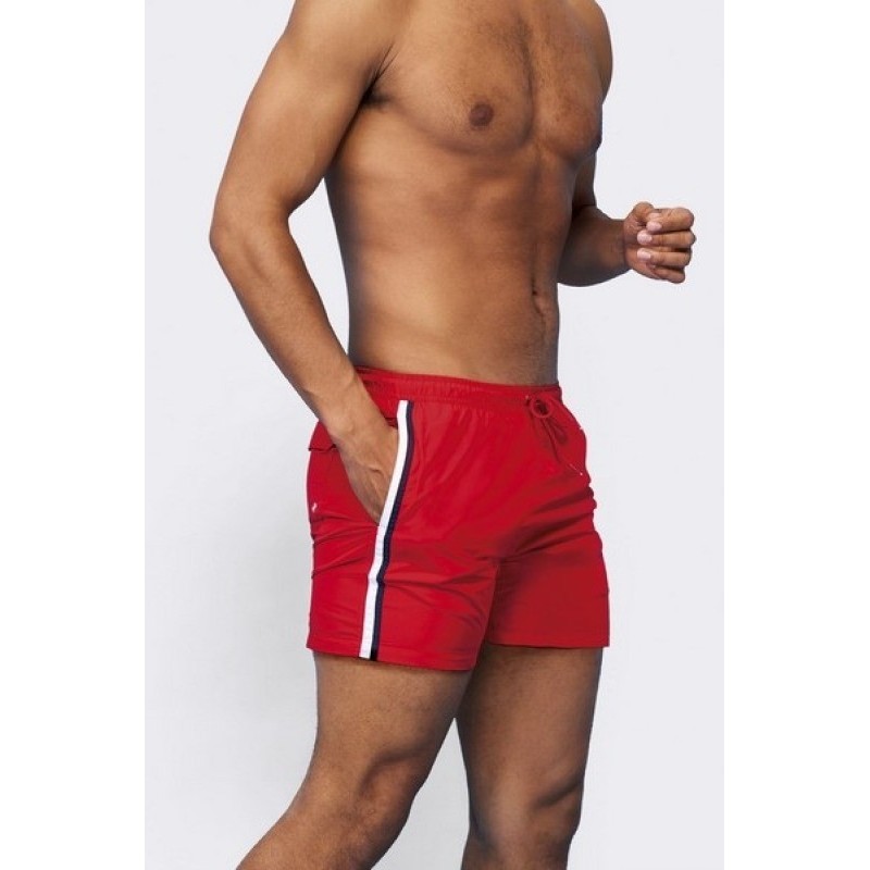 Short de bain tricolore sunrise