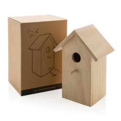 Maison pour oiseaux en bois FSC®