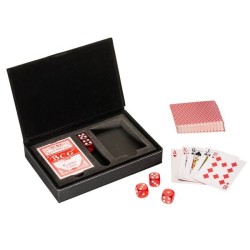 Kit de cartes à jouer avec boîte rt dés