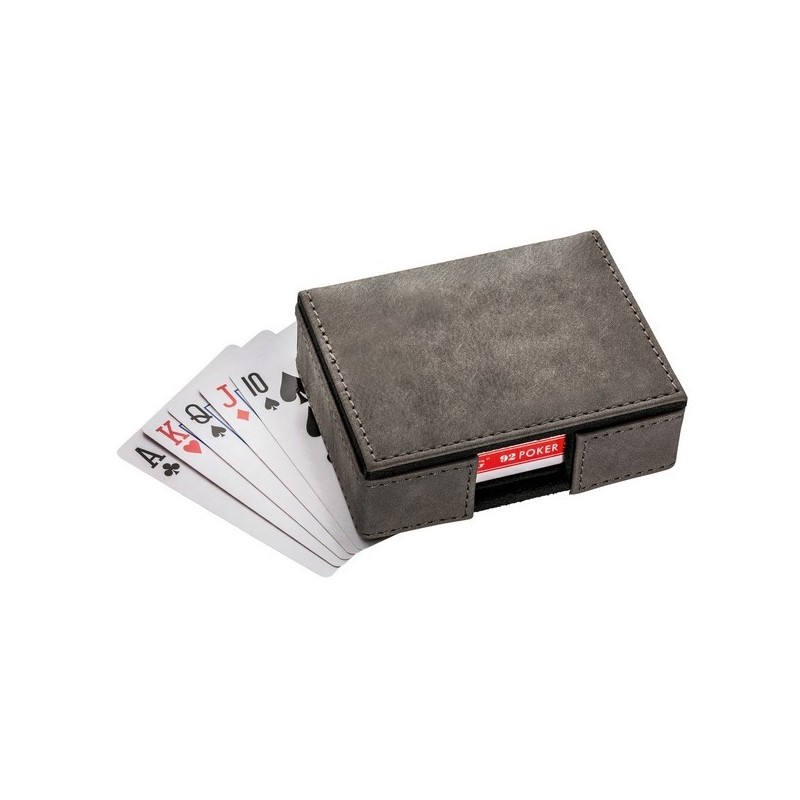 Jeu de 54 cartes avec étui carton