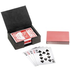 Jeu de 54 cartes avec étui carton