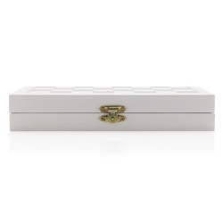 Jeu de société 3 en 1 dans une boîte en bois