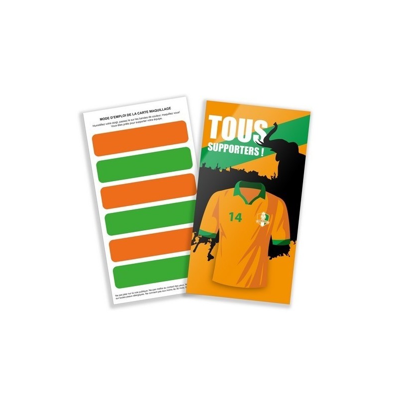 Carte maquillage sur mesure