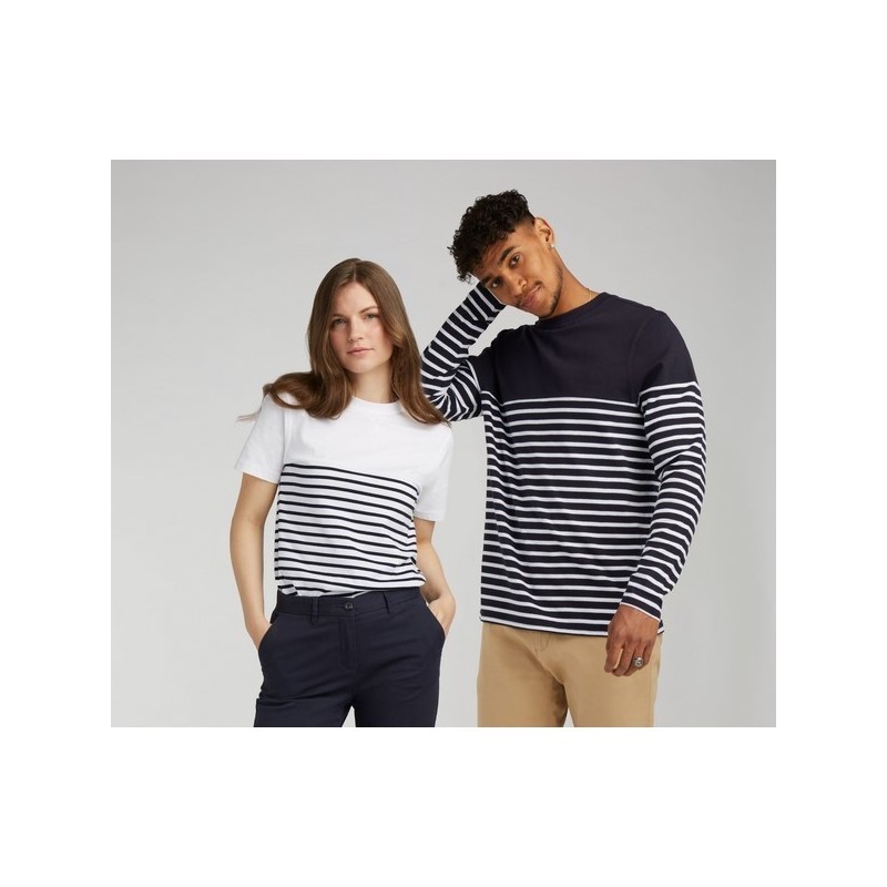 Tee-shirt marinière unisexe ml
