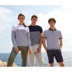 Tee-shirt marinière unisexe ml