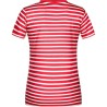 T-shirt bio rayé Femme - James Nicholson