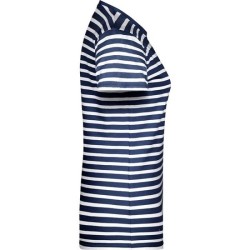 T-shirt bio rayé Femme - James Nicholson