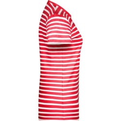 T-shirt bio rayé Femme - James Nicholson