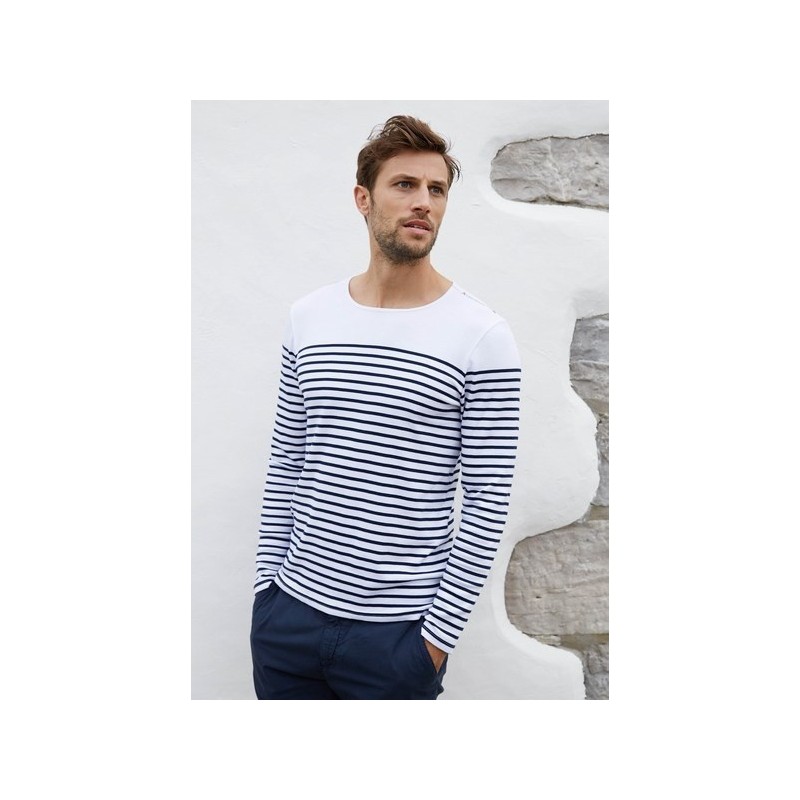 Marinière manches longues homme