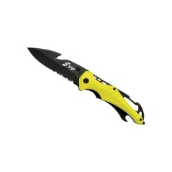 Couteau de sécurité emergency fluo