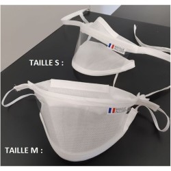 Masque inclusif à fenêtre