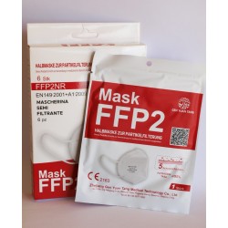 Masque ffp2 (conditionné en sachet individuel et boîte de 6)