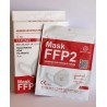 Masque ffp2 (conditionné en sachet individuel et boîte de 6)