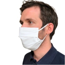 Masque en tissu avec barrette nasale