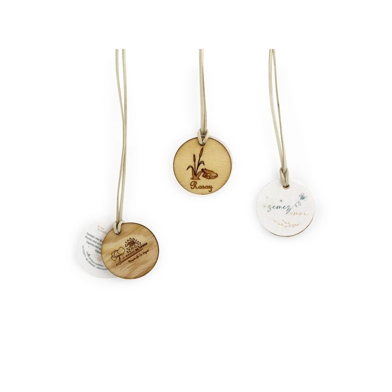 Médaille à planter