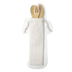 Set de couverts en bambou