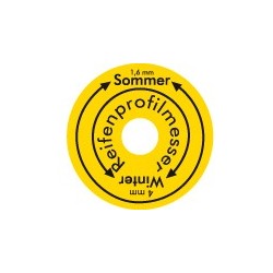 Testeur d'usure de pneu Jeton