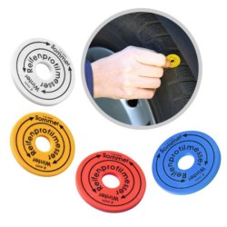 Testeur d'usure de pneu Jeton