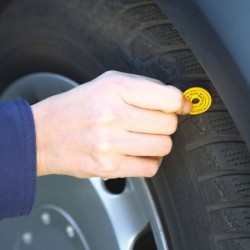 Testeur d'usure de pneu Jeton