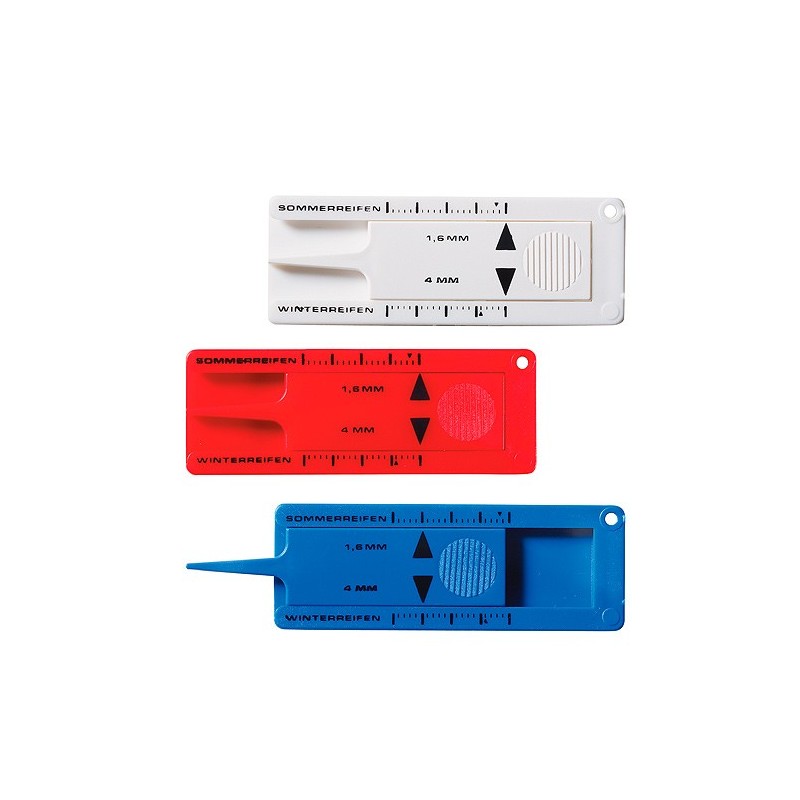 Porte-clés Testeur d'usure de pneu