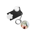 Porte-jeton pour caddie avec loupe