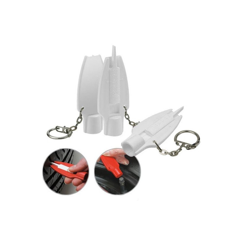 Controleur de pneu avec devisse valve