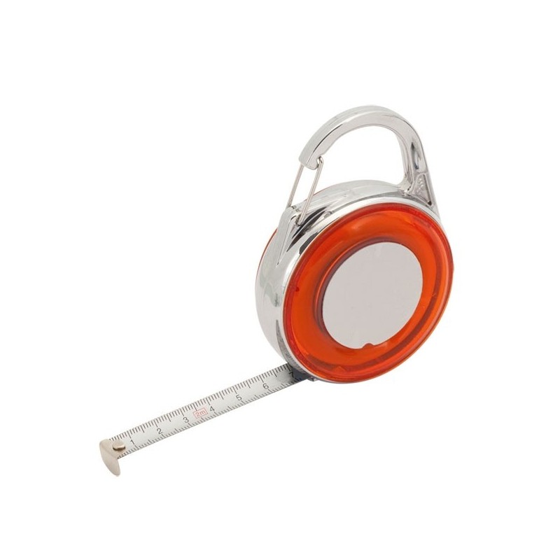 Mètre ruban avec mousqueton longueur 2 mètres