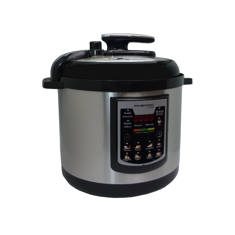 Autocuiseur 2-en-1 sous pression + mijoteuse - 6l