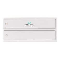 Jeu de mikado/domino en boîte en bois