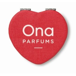  Miroir en coeur, en PU