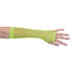 MITAINES LONGUES FLUO JAUNES